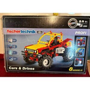 fischertechnik Car And Drives eight models 280 pieces